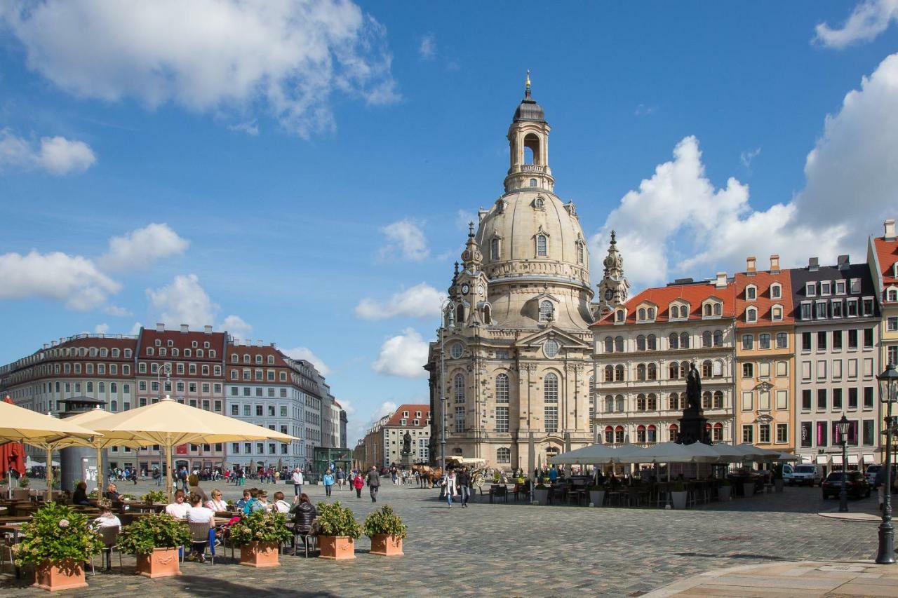 Grosses Apartment Im Zentrum Von Dresden, 2 Schlafzimmer, 2 Baeder, Balkon Exterior photo